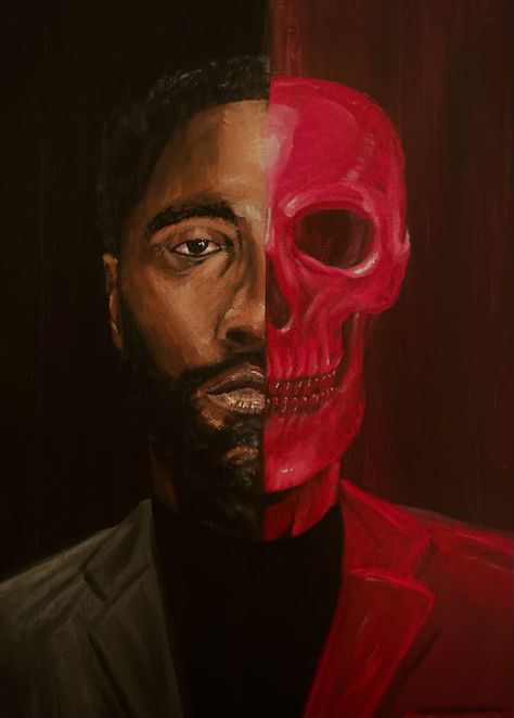 Two-Face inspired painting art by me Painting Art, Split Face Art, Two Face Art, Inspired Painting, Two Face, Two Faces, Face Art, Art Music, Photoshoot Ideas