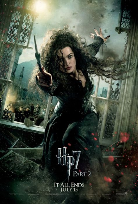 Bellatrix, my 2nd favorite character. after Snape. Aesthetic Slytherin, Scorpius And Rose, Film Harry Potter, Marla Singer, Deathly Hallows Part 2, Baba Jaga, Harry Potter Poster, Potter Aesthetic, Harry Potter Deathly Hallows