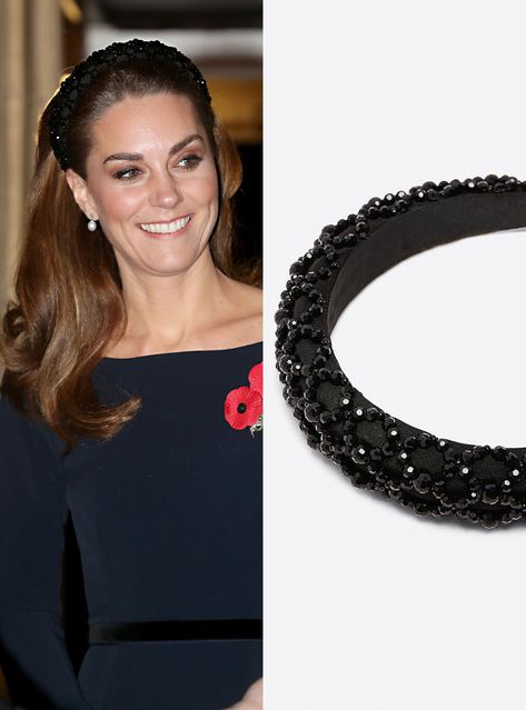 ALERT 🚨: Duchess Kate’s $25 Beaded Zara Headband Is Back in Stock! Hair Band Hairstyles, Band Hairstyles, How To Wear Headbands, Hair Bands For Ladies, Pearl Bridal Headband, Headband Outfit, Headband Jewelry, Fascinator Headband, Glam Hair