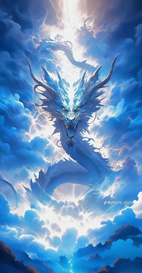 Dragon Fan's Club Lightning Dragon Art, Lightning Dragon, Sky Dragon, Elemental Dragons, American Dragon, Legendary Dragons, Mythical Dragons, Dragon Artwork Fantasy, Avatar Cartoon