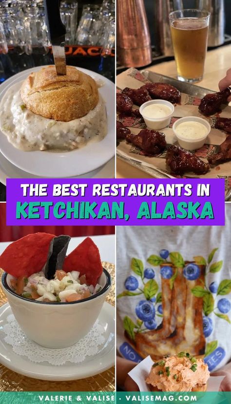 Planning a trip to Alaska and visiting Ketchikan? Here's where to eat in Ketchikan – these are the best restaurants in Ketchikan whether you're visiting on a cruise or on your own. Alaska Travel Cruise, Trip To Alaska, Ketchikan Alaska, Restaurants To Try, Visit Alaska, Cruise Essentials, Alaskan Cruise, Holland America, See The Northern Lights