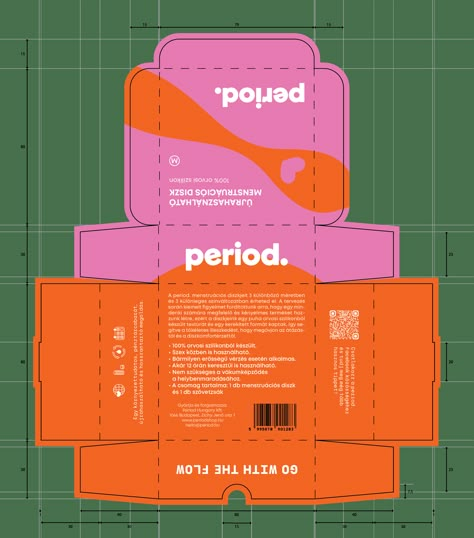 Period. – menstrual disk – Packaging Of The World Period Information, Branding Ideas Packaging, Health Food Packaging Design, Beauty Package Design, Period Packaging, Beauty Box Packaging, Cool Packaging Design, Box Dieline, Logo Ideas Design