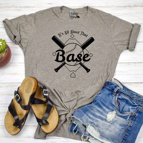 All About That Base | Baseball Shirt | Softball Shirt | Unisex Graphic Tee | Song Lyric Shirt