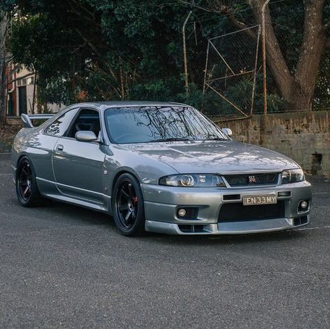 Rays Te37, Nissan Skyline Gtr R33, Nissan Gtr R32, Car Aesthetic Interior, Nissan R, R33 Skyline, Nissan R33, Nissan R32, R33 Gtr