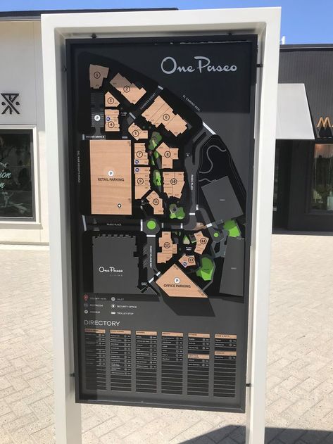 Map Signage, Galleria Mall, Signage Board, Map Signs, Architecture Mapping, Wayfinding Design, Retail Park, Environmental Graphic Design, Exhibition Display