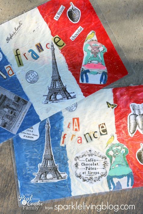 Bastille Day Craft, Paris Olympics Crafts For Kids, France Eyfs Activities, France Art Projects For Kids, France Arts And Crafts For Kids, Francophonie Ideas, Paris Activities For Kids, Spain Crafts For Kids, French Crafts For Kids