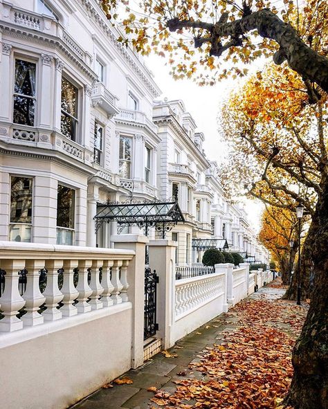 • London is... ...in the streets of Holland Park... • 🇬🇧The only reason why I love a good rainy day in November is this! When the leaves… Holland Park London, London Dreams, London Townhouse, London Aesthetic, Holland Park, London Park, English Country House, London Town, London Calling