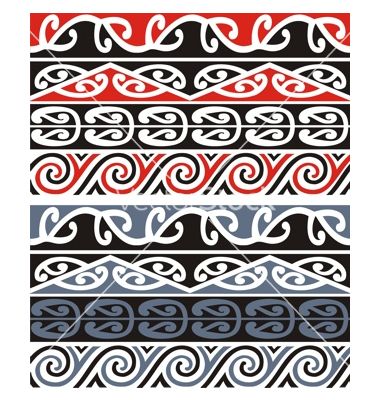 Maori designs vector Taniko Patterns, Tattoos Pulseras, Ta Moko Tattoo, Maori Symbols, Plate Painting, Maori People, Maori Patterns, Polynesian Art, Marquesan Tattoos