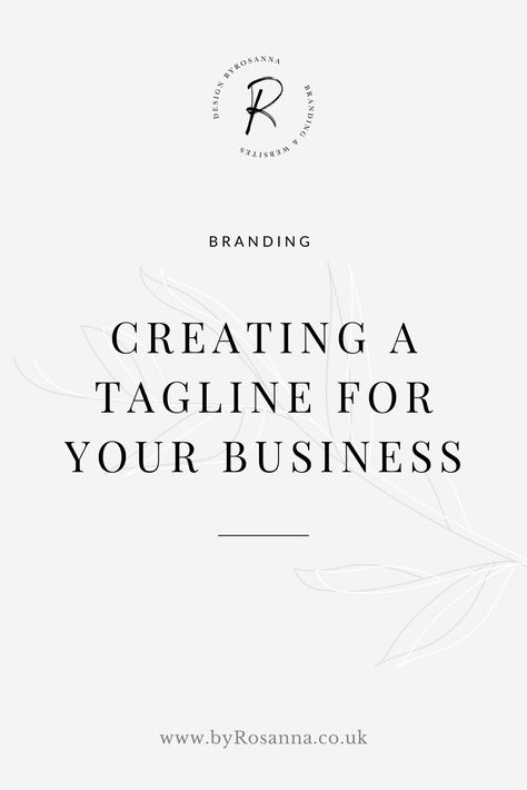 Tagline Examples, Brand Taglines, Squarespace Website Design, New Business Ideas, Business Essentials, Creative Business Owner, Business Help, Squarespace Website, Writing Advice