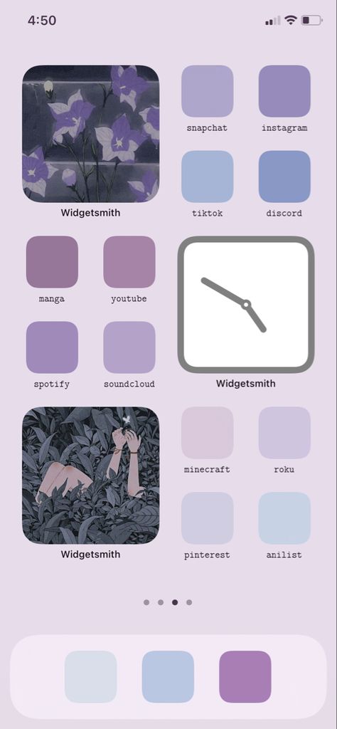 Purple Ios 16 Wallpaper Aesthetic, Purple Widgets Ideas, Iphone Layout Homescreen Ideas Purple, Purple Homescreen Layout Ideas, Ios Layout Aesthetic Purple, Iphone Purple Layout, Aesthetic Phone Layout Purple, Ios Home Screen Ideas Purple, Aesthetic Ipad Homescreen Layout Purple