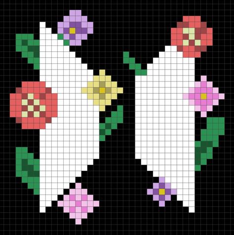 Bts Tapestry Crochet, Bt21 Cross Stitch Pattern, Kpop Pixel Art Grid, Bts Alpha Pattern, Bts Cross Stitch Patterns, Bts Perler Beads, Kpop Cross Stitch, Bts Pixel Art, Kpop Pixel Art