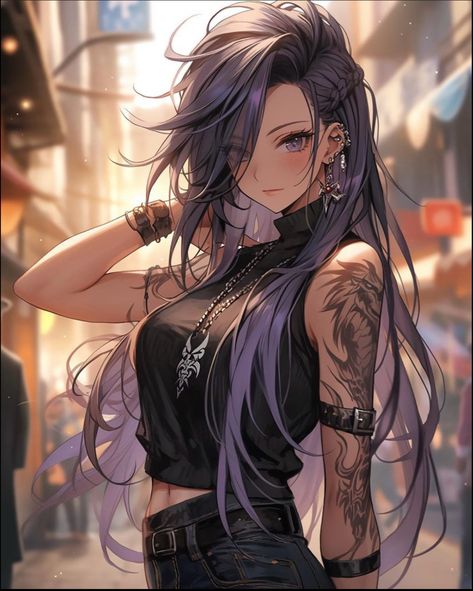 Anime Boss Woman, Anime Boss Lady, Rich Anime Woman, Anime Mafia Female, Female Assassin, Avatar Characters, Punk Girl, Badass Women, Anime Character Drawing