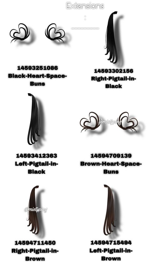 Berry Avenue Code For Hair, Berry Avenue Codes Bangs Black, Berry Avenue Hair Extension Codes, Roblox Hair Extensions Code, Roblox Code Black Hair, Roblox Codes Hair, Black Hair Codes, Brown Hair Roblox Id, Brown Hair Id