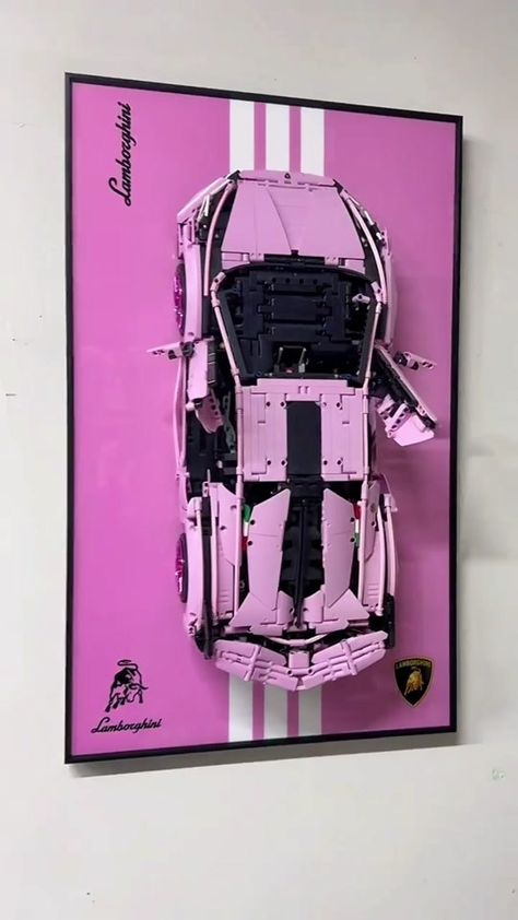 Asmr Building LEGO Pink Lamborghini #lego #legocollector #legomoc #l... | lego | TikTok Lego Lamborghini, Pink Lamborghini, Green Color Schemes, Beach Buggy, Super Sport Cars, Lego Art, Original Video, Car Features, Car Set