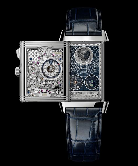 Four Faces Have I: Jaeger-LeCoultre’s Hybris Mechanica Calibre 185 is the Most Complex Reverso Ever | WatchTime - USA's No.1 Watch Magazine Jaeger Lecoultre Reverso, Jaeger Lecoultre Watches, Vintage Omega, Jaeger Lecoultre, Cartier Watch, Gongs, Watches Unique, The Watch, Luxury Watches For Men