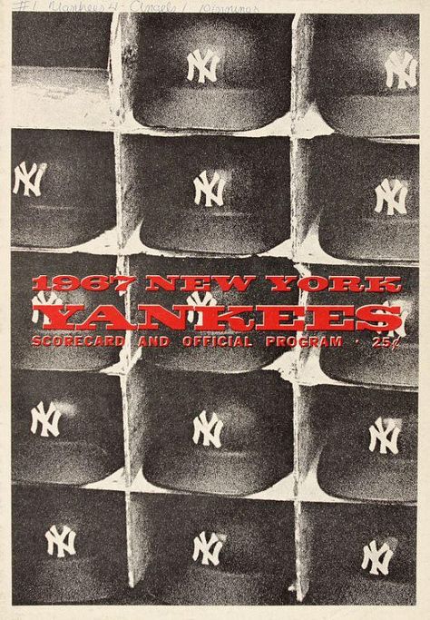 1967 NEW YORK YANKEES - Vintage Baseball Poster Vintage Yankees Poster, Vintage Jordan Poster, Vintage Looking Posters, New York Vintage Poster, Vintage Baseball Cards, Vintage Sports Posters, Cool Posters For Room Vintage, Vintage Baseball Aesthetic, Vintage Graphic Poster