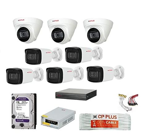 CP PLUS 5 MP Wired 8 Camera Combo with 8 CH HD DVR 1Nos,CP Plus 5 MP Bullet Outdoor - 5 Nos, CP Plus 5 MP Dome Indoor 3 Nos, 2TB HDD, 8 CH SMPS 1 Nos, Cable Bundle 1Nos, BNC and DC Check more at https://productsoffer.in/cp-plus-5-mp-wired-8-camera-combo-with-8-ch-hd-dvr-1noscp-plus-5-mp-bullet-outdoor-5-nos-cp-plus-5-mp-dome-indoor-3-nos-2tb-hdd-8-ch-smps-1-nos-cable-bundle-1nos-bnc-and-dc/ Solar Camera, Indian Brides, Cameras, Solar, Cable, Audio, Quick Saves