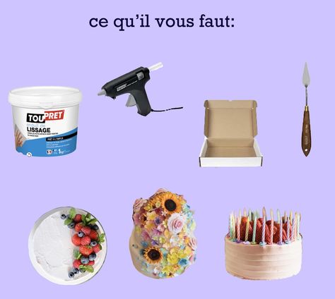 Tutoriel: Réaliser un faux gâteau (d’anniversaire) Condiments, Harry Potter