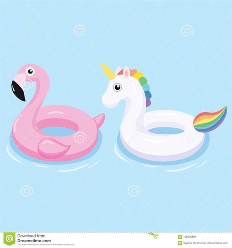 Pool Float Drawing, Flamingo Mobile, Paper Clip Art, Summer Decorations, Inflatable Pool Floats, Takashi Murakami, Game Concept Art, Inflatable Pool, Bag Charms