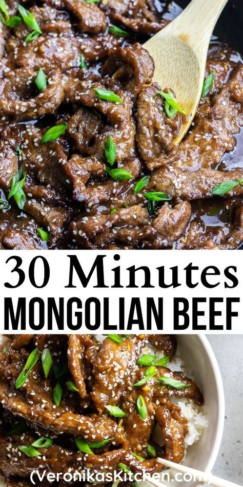 Recipe For Flank Steak Dinners, Meals With Flank Steak, Bottom Steak Recipes, Sliced Steak Dinner Ideas, Beef Bottom Round Steak Recipes, Flap Meat Recipes, Sliced Steak Recipes, Easy Mongolian Beef Recipe, Bottom Round Steak Recipes