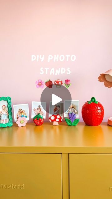 Air Dry Clay Photo Stand, Photo Stand Diy, Diy Photo Stand, Air Dry Clay Ideas, Library Programming, Summer Art Projects, Air Clay, Art 2023, Pot Design