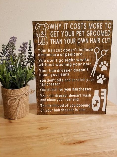 Dog Grooming Salon Decor, Pet Grooming Business, Mobile Pet Grooming, Dog Groomer Gifts, Pet Grooming Salon, Dog Grooming Shop, Dog Grooming Salons, Dog Hotel, Dog Salon