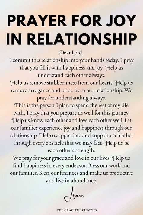 Prayers for Joy in Relationship How To Pray Over Your Relationship, Prayers To Restore Relationship, Praying For Your Relationship, Prayer To Strengthen Relationship, Prayers For Health And Healing Relationship, Prayers Over Relationship, Prayers To Say With Your Boyfriend, Praying For My Relationship, Prayers For Fiance