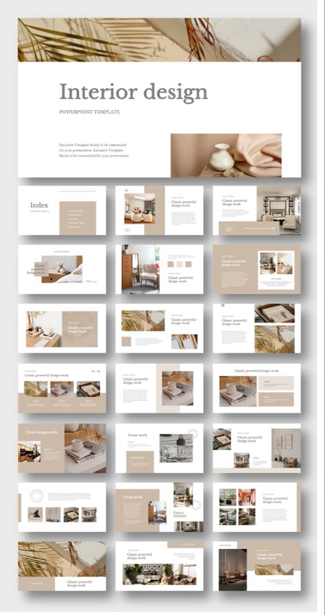 Interior Presentation Design, Professional Interior Design Portfolio, Interior Design Powerpoint, Slideshow Ideas, Architect Portfolio Design, Interior Designer Portfolio, Report Design Template, Interior Presentation, Interior Portfolio