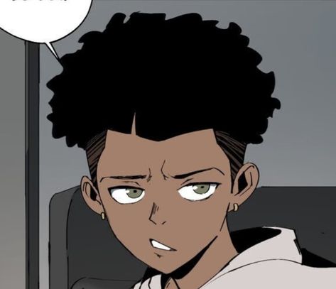 Afro Anime Character, Swag Boys Cartoon, Black Anime Characters Dreads, Volleyball Manga, Vice Lords, Digital Doodles, Boy Pfp, Chibi Boy, Comic Style Art