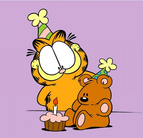 Garfield Eating, Garfield Birthday, Eating Burger, Burger Cartoon, Garfield Wallpaper, Silly Pics, Garfield Pictures, Garfield Images, Garfield The Cat