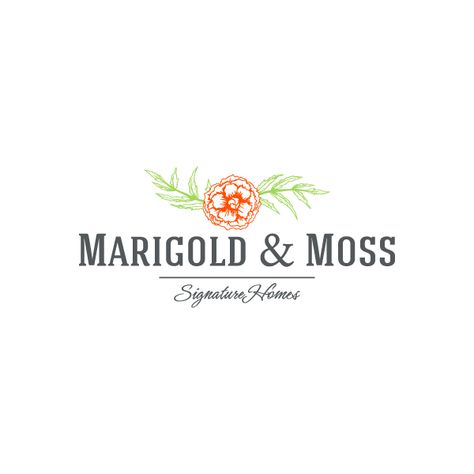 Marigold Logo, Moss Logo, Fashion Logo, Start Writing, Design Projects, Wordpress, Logo Design, Branding, Graphic Design