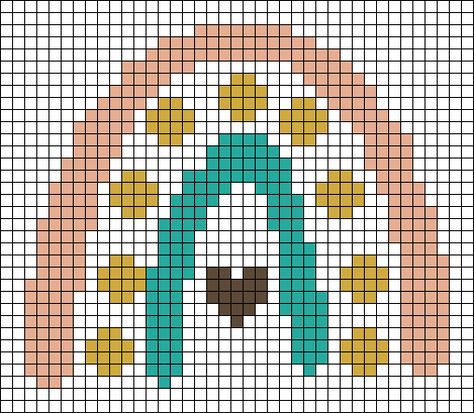 Boho Rainbow Cross Stitch Pattern, Pixel Art Rainbow, Boho Cross Stitch Pattern, Arrow Baby Shower, Boho Rainbow Nursery, Nursery Cross Stitch, Boho Cross, Crochet Wall Hangings, Cross Stitch Bird