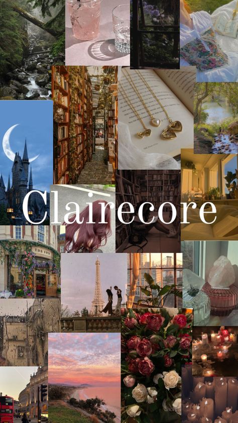 #wallpaper #claire #clairecore Claire + Core + Aesthetic, Claire Core, Name Wallpaper, + Core + Aesthetic, Aesthetic Wallpapers