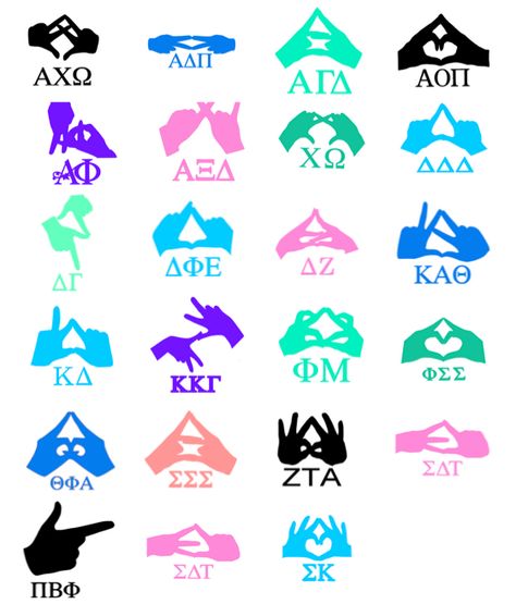 Throw What You Know Hand Sign Decal for cars and laptops! http://twykdecals.com/ Sorority Signs, Sigma Alpha Iota, Theta Phi Alpha, Phi Sigma Sigma, Alpha Sigma Tau, Sorority Rush, Delta Phi Epsilon, Alpha Omicron Pi, Alpha Xi