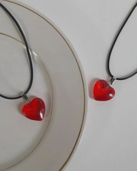 ♥︎Red glass heart necklace♡ ₹160 . . . . . (Red heart necklace,glass heart necklace,affordable necklace,handmade necklace,foryou,foryoupage,explore,explorepage,smallbusiness,smallbusinessindia) Red Glass Heart Necklace, Glass Heart Necklace, Affordable Necklaces, Red Heart Necklace, Glass Heart, Handmade Necklace, Red Glass, Necklace Handmade, Red Heart