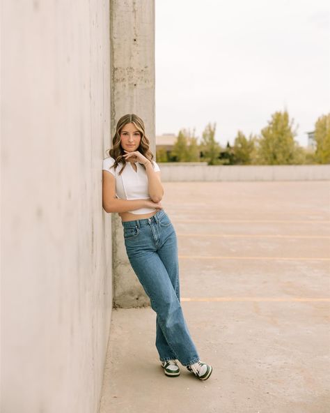 Senior sessions >>>> Street Wear Senior Pictures, Senior Picture Road, Alley Senior Pictures, Senior Portraits Downtown, Senior Session Poses Downtown, Senior Picture Ideas Abandoned Building, Film Photo, Senior Session, May 21