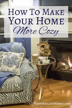 How To Make Your Home More Cozy | Looking for some ways to make your home more cozy? Click here to find 10 easy and inexpensive ways to add warmth and coziness to any room. 1950 Living Room Ideas, Decor Rules, Willow Bay, Interior Decorating Ideas, Interior Decorating Tips, Cozy Room Decor, Hus Inspiration, A Lot Of Money, Comfortable Sofa