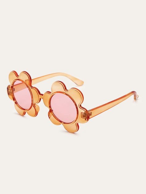 Free Returns ✓ Free Shipping On Orders $49+ ✓. Flower Shaped Sunglasses- Sunglasses at SHEIN. 70s Glasses, 70s Sunglasses, Flower Sunglasses, Latest Sunglasses, Y2k Sunglasses, Indie Y2k, Trendy Flowers, Fashion Glasses, Glasses Online