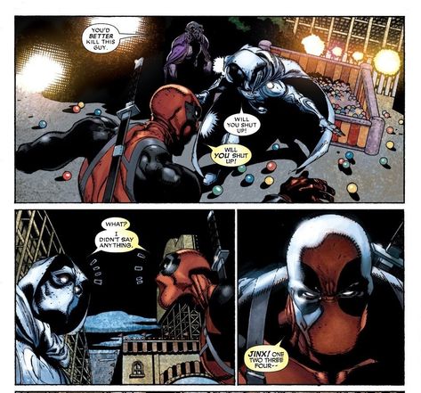 Deadpool Comic, Superhero Comics, Moon Knight, Marvel Art, My Happy Place, Marvel Characters, Happy Places, Comic Art, Deadpool