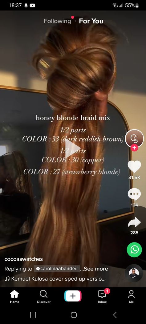 Knotless Honey Blonde Braids, Honey Blonde Hair Braids, Honey Blonde Extensions, Blended Braids, Strawberry Blonde Braids, Honey Braids, Honey Blonde Braids Black Women, Alt Braids, Honey Blonde Goddess Braids