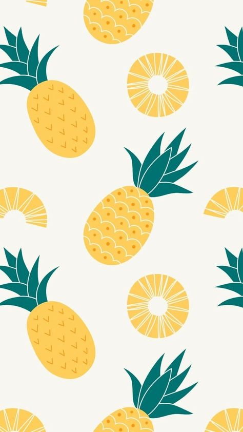 Aesthetic Pineapple Wallpaper, Aesthetic Pineapple, Pineapple Wallpaper, Wallpaper Tropical, Summer Wallpapers, Art Live, Cute Summer Wallpapers, Fruit Wallpaper, Iphone Wallpaper Pattern