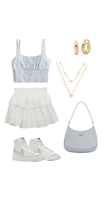 Preppy Summer Outfits, Summer Outfits For Teens, Casual Outfits For Teens, Outfit Inspo Summer, Preppy Summer, Cute Preppy Outfits, Trendy Summer Outfits