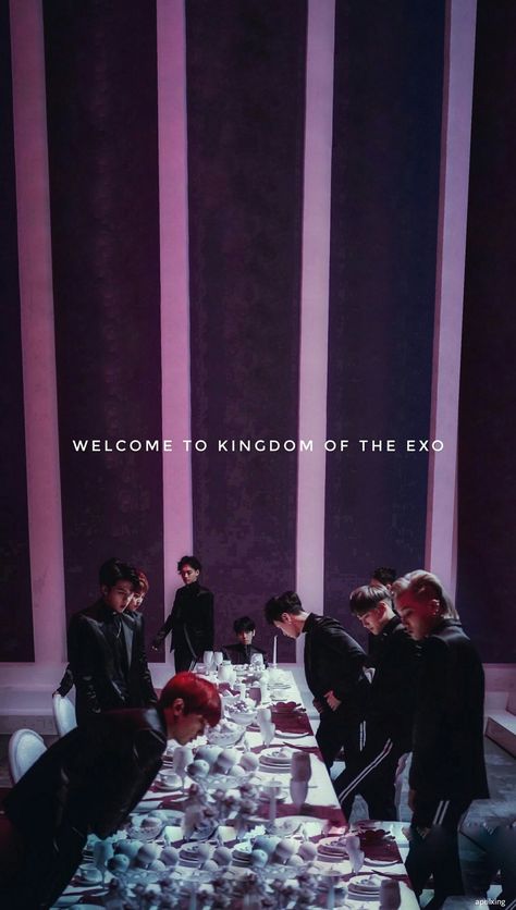 Kings are back Exol Aesthetics, Aesthetic Wallpaper Lyrics, Exo Aesthetic Wallpaper, Monster Wallpaper, Exo Monster, Exo Background, Exo Group, Exo Aesthetic, Wallpaper Lyrics