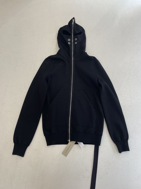 Rick Owens Drkshdw RICK OWENS DRKSHDW GIMP JACKET | Grailed Vintage Rick Owens, Rick Owens Hoodie, Rick Owens Drkshdw Outfit, Drkshdw Outfit, Rick Owens Fit, Rick Owens Aesthetic, Rick Owens Fashion, Hoodie Mask, Drip Outfit Men