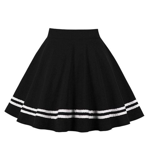 Enhance your outfit with a vintage black skater skirt                The black skater skirt is a must-have in any vintage wardrobe. This timeless piece is easy to wear and adapts to any occasion. Our vintage black skater skirt is made from quality fabric to offer you optimal comfort throughout the day. Its flattering cut will highlight your figure while allowing you to move freely. Pair it with a satin shirt and heels for a chic retro look. Order our black skater skirt now for a successful vintage outfit!     Vintage Style   Material: Polyester, Spandex   Closure: Zip and button   Limited quantity   Free shipping                                  Size Guide (in cm)           SIZE      WAIST SIZE    LENGTH         S    67    42         M    72    43         L    77    44 Jupe Outfit, Style Année 80, 50s Skirt, Cardigan Y2k, Y2k Cardigan, Black Skater Skirts, 70s Outfits, 2000s Outfits, Retro Mode