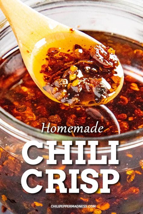 Chili Garlic Oil Recipe Chinese, Chili Garlic Crunch Recipe, Chili Garlic Crisp, Thai Chili Recipes, Mexican Chili Oil Recipe, Chili Crisp Recipe, Garlic Chili Oil, Struggle Meals, Farm Cooking