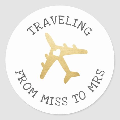 Traveling From Miss To Mrs, Wedding Motifs, Bridal Atelier, Ocean Wedding, Miss To Mrs, Destination Bride, Gold Shower, Bridal Shower Favor, Wedding Shower Favors