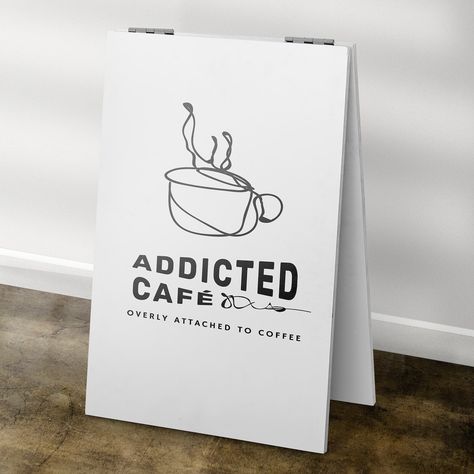 Foldable A-frame sign mockup psd for cafe and restaurant | premium image by rawpixel.com / dunno design lab Cafe Mockup, Restaurant Mockup, Signage Mockup, Frame Mockup Free, Cafe Signage, A Frame Sign, Sign Restaurant, Restaurant Sign, Cafe And Restaurant