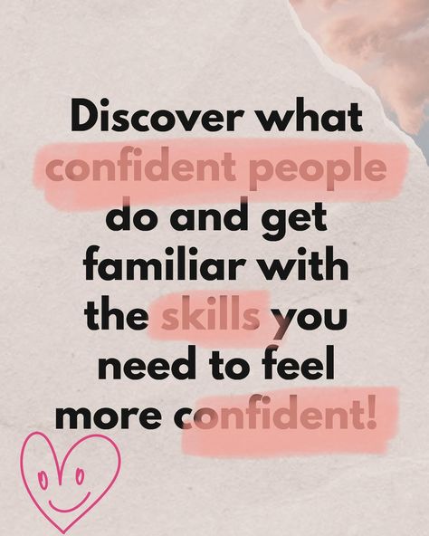 Level up your confidence game! Want to know the secrets to feeling like a total boss? Discover what confident people do and get familiar with the skills you need to feel more confident! Whether you’re crushing goals or crushing self-doubt, knowing your stuff is the key to owning your awesomeness! By incorporating these simple body language tips into your daily routine, you’ll be able to exude confidence and self-assurance in any situation. Whether you’re presenting a project at work or just... Body Language Tips, Unrealistic Beauty Standards, Confident People, Language Tips, Feel More Confident, Exude Confidence, Beauty Standards, Confidence Boost, Body Language