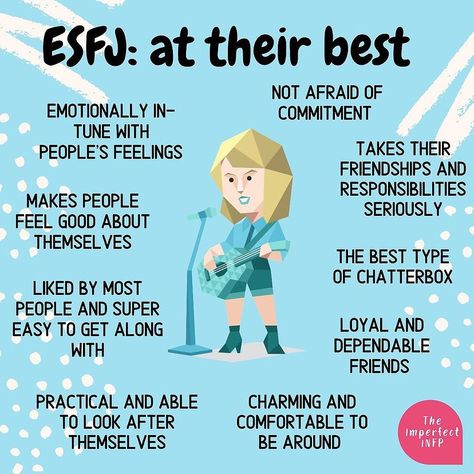 Esfj And Infp Friendship, Esfj Female, Esfj Quotes, Esfj X Infj, Esfj X Infp, Esfj Characters, Esfj Aesthetic, Esfj Personality, Meyers Briggs